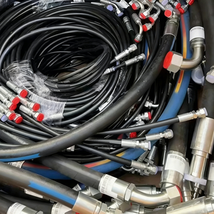 Conjunto de Tubería de Entrada y Salida del Filtro de Aceite del Motor para Bulldozer Shantui III TP1004933551 TP1004933570 - Product Image 1