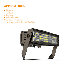 מזג אוויר הוכחה גבוהה תורן 150W 400W 1000W Bridgelux 40000 לום Led מבול אור למגרשי ספורט פרק דגי אוסף