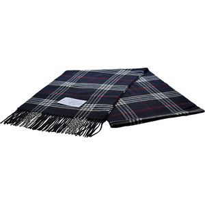 طائر الفينيق الأزرق الأوشحة الرخيصة لكرة القدم الاكريليك الكلاسيكية تحقق الترتان منقوشة سوبر لينة يشعر دافئ مخصص لفصل الشتاء - Product Image 2