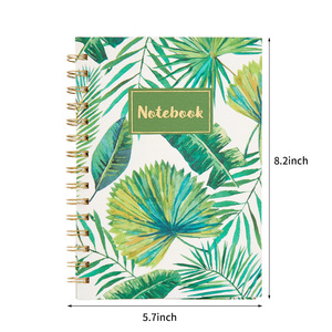 Meilleure vente A5 style hawaïen double cercle cahier étudiant bureau bloc-notes créatif papeterie cadeau - Product Image 6