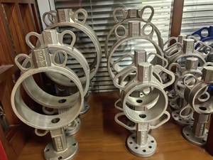 วาล์วบัตเตอร์ฟลายแบบแมนนวล ซีลนุ่ม ทนการกัดกร่อน สำหรับโรงงานอุตสาหกรรม ทำจากสแตนเลส - Product Image 5