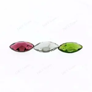 wholesale factory price natural Mix Color Tourmaline loose gemstone 100% natural color stone for jewelry making