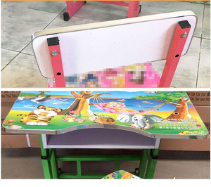 RHS-DC10 Set Tavolo e Sedie per <span class=keywords><strong>Bambini</strong></span> con Piano Doppio e Contenitore, Scrivania Attività in <span class=keywords><strong>Legno</strong></span> per <span class=keywords><strong>Bambini</strong></span>, Arredamento per Asilo - Product Image 2