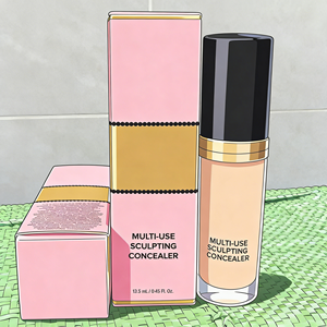 Luxury brand liquid <b>foundation</b> - fully concealing, waterproof, vegan matte concealer, hydrating <b>foundation</b> lotion - Product Image 1