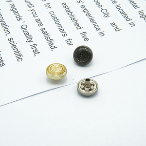 Decoratieve Frankrijk Stijl Legering Logo Custom Metalen Drukknopen 4 Deel Knop Voor Kleding Jas - Product Image 6