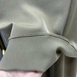 Set da Preghiera Modesto Nida per Eid e Ramadan, Khimar Fatto a Mano, Niqab in 2 Pezzi con Gonna a Coulisse e Tasche, Vendita all'Ingrosso per Musulmane, in Poliestere - Product Image 6