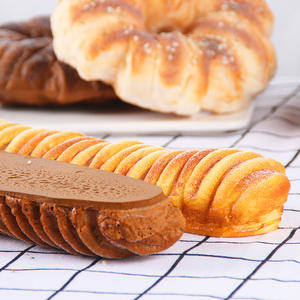 Gresorth pane artificiale PU torta di pane modello di finta pagnotta cibo realistico compleanno festa di nozze modello vivido - Product Image 3