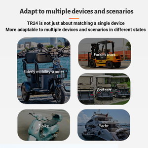 TR24 IP68 wasserdicht 8-100V 0-500A Universal-Autobatterie monitor Lade entladung spannung Batterie kapazitäts anzeige <span class=keywords><strong>Tester</strong></span> Meter - Product Image 3