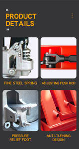 Mini Transpaleta Manual Hidráulica de 2T 2.5T 3T 5T, Carretilla Elevadora Manual para Restaurante y Comercio - Product Image 6