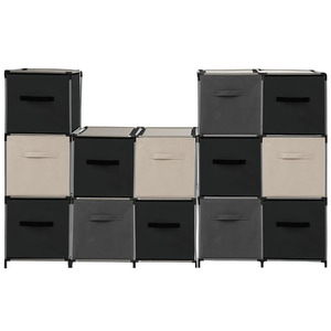 <span class=keywords><strong>Panier</strong></span> <span class=keywords><strong>de</strong></span> rangement pliable léger avec poignée en tissu beige pour chambre, buanderie, placard, étagère, jouets, vêtements et livres - Product Image 6