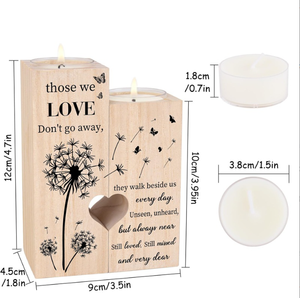 Vendita calda a forma di <span class=keywords><strong>cuore</strong></span> in legno Tealight portacandele per regalo di nozze decorazione romantica per la festa della casa - Product Image 6