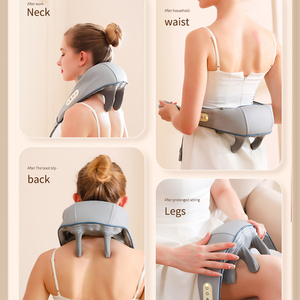 Electric Full Body Deep Tissue <strong>Kneading</strong> Pillow Massage <strong>Shiatsu</strong> Back Other Massage Products Neck &amp; Shoulder <strong>Massager</strong> With Heat - Product Image 6
