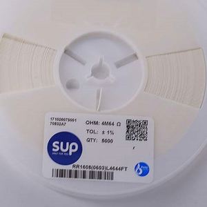 Whole Sale RR1608 0603L4644FT 0603 1608 Resistors Chip Resistors SMD Resistors 4.64Mohm 1% 1/10W Thick Film Resistor - Product Image 1