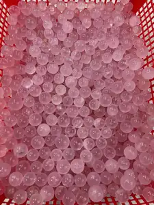 Doğal gül kuvars taşı Mini kristal top manevi kuvars şifa kristalleri taş küre