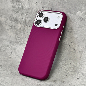 เคสโทรศัพท์มือถือ S123 สำหรับ iPhone 17 18 Pro Max พร้อมกรอบโลหะ เคส iPhone ของแท้  วัสดุซิลิโคนเหลวแม่เหล็ก - Product Image 4