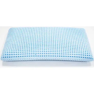 China Manufacturer Breathable Airflow Perforation Memory Foam Pillow Gel Memory Foam Pillow Neck Pillow