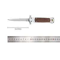 Couteau pliant de poche en acier Meiji 5CR15 pour le camping en plein air, la survie, la chasse, utilitaire, OEM