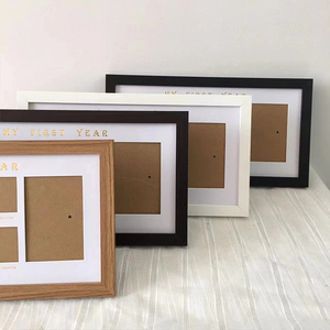 Foto Conmemorativa del Crecimiento de Niños de un Año, Registro de Cumpleaños de 12 Meses, Madera Maciza Creativa con Texto Personalizable A3/A4 - Product Image 1