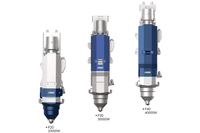 Mesin Pemotong Laser Fiber 12000W Pemotong Plat Logam Bevel Pendingin Air Alpha T Bus CNC Format Besar