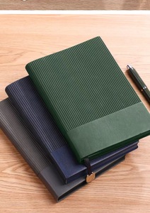 Agenda A5 Personalizzata a Doppio Materiale con Copertina Rigida a Righe, 100 Fogli, Stile Business, in Pelle PU, per Ufficio e Scuola - Product Image 6