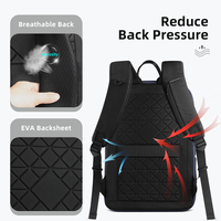 Sac à dos de voyage 30L extensible à couvercle roulé sac à dos de collège pour ordinateur portable de 17 pouces sac à dos résistant à l'eau fournisseur personnalisé