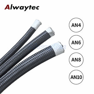 ユニバーサルAN4 AN6 AN8 AN10アルミ合金CPEオイル燃料継手ホースエンドアダプターキット編組燃料クーラーホースラインアセンブリ - Product Image 6