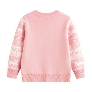 Manufacturer Custom New Children's <strong>Christmas</strong> Cartoon Sweater <strong>Boys</strong> and Girls Baby Double Layer Warm Long Sleeve <strong>Jumper</strong> - Product Image 6