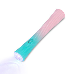 หลอดไฟยูวี LED พกพาขนาดเล็กสำหรับทำเล็บ ตกแต่งเล็บ ปรับแต่งโลโก้ได้ ใช้พลังงานจากแบตเตอรี่ชาร์จไฟผ่าน USB สำหรับร้านทำเล็บ - Product Image 1