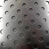 304/316 tôles perforées décoratives en acier inoxydable avec trous hexagonaux fil d'écran extérieur pour maille de poinçonnage décorative