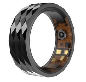 Blood Oxygen Tracker Health Monitor Heart Rate IP68 Waterproof Fitness Smart <b>Ring</b> With Charging Case CE FCC RoHS Certified - Product Image 1