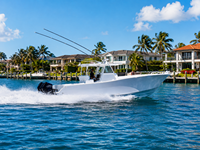 Bateau de pêche en aluminium Kinocean 8,4 m, double moteur, bateau de pêche en haute mer, réservoir de carburant de 350 L, pour usage commercial et en location