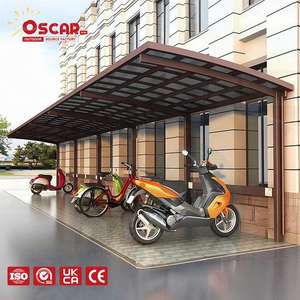 หลังคาคลุม<span class=keywords><strong>รถ</strong></span>อลูมิเนียม โรงจอด<span class=keywords><strong>รถ</strong></span>กลางแจ้ง ผลิตในจีน ป้องกันรถยนต์จากแดดฝน อลูมิเนียมคาร์พอร์ท - Product Image 1