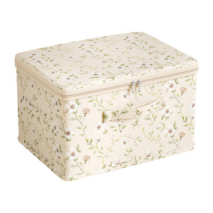 Clothing Organizer Storage Box Rectangle Moisture Proof With Floral Print For Clothes Storage - Product Image 5