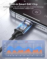 Adaptateur audio BENFEI USB C vers double prise jack 3,5 mm, pour 2 personnes partageant musique et films