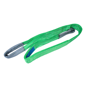 Hot Bán <span class=keywords><strong>2</strong></span> Tấn 60Mm Rộng Màu Xanh Lá Cây 6:1/7:1 1.5M Polyester Màu Mắt Mắt Phẳng Vải <span class=keywords><strong>Sling</strong></span> - Product Image 1