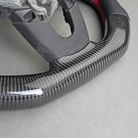 Volant de direction en fibre de carbone véritable tendance pour BMW Mini Cooper F55 F56 F57 Style sport Volant de direction de voiture Couleur personnalisée
