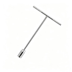 Clé à douille en T pour réparation automobile et moto, clé hexagonale allongée en acier au carbone, 1000 lb-ft impérial - Product Image 6