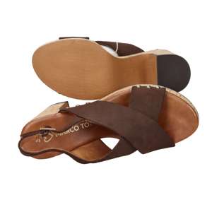Sandalias de Tacón para Mujer Marco Tozzi, Color Marrón, Tacón de 9 cm, Talla 39, Plataforma con Suela de Corcho - Product Image 6