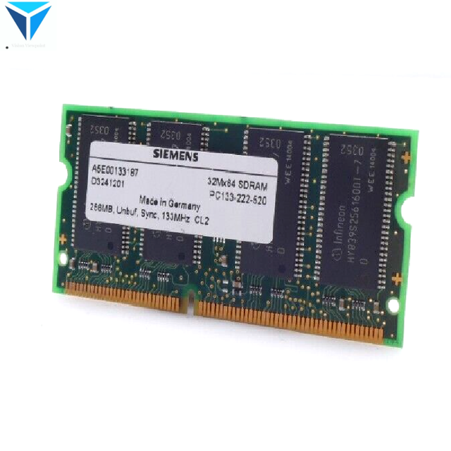 1 Piece Brand New Original A5e00133187 32mx64 Sdram 256mb Pc133-222-520 Plc Industrial Automation