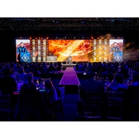 Écran LED mobile de location intérieur P2.9, panneau LED intérieur, écran LED pour l'église ou les événements, écran intérieur