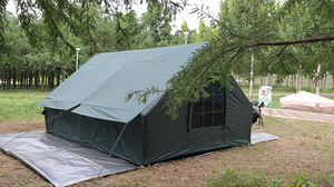 Tente de camping familiale grande capacité pour 10 personnes, ouverture rapide, extérieur, épaisse, résistante à l'eau, polyester 420D, quatre saisons, tente cabane gonflable - Product Image 3