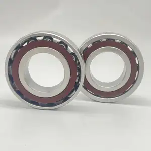 Producción y fabricación de rodamiento de bolas de contacto angular de acero inoxidable de material 420 SS7006AC