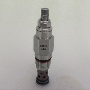 Vanne à cartouche filetée hydraulique Drdba Lcn, soupape de décharge de pression à action directe, trou de montage T 3a, acier pour roulements - Product Image 2