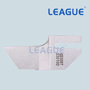 <span class=keywords><strong>0887</strong></span> 330100 Cuchilla superior de repuesto para máquina de coser industrial Durkopp 887  887-M - Product Image 4