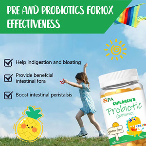 Gomitas probióticas para niños de etiqueta privada con suplementos nutricionales que ayudan a la indigestión y el problema de hinchazón - Product Image 6