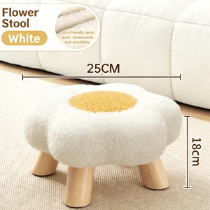 เก้าอี้เปลี่ยน<span class=keywords><strong>รอง</strong></span>เท้ารูปดอกไม้สำหรับเด็กทารกและ<span class=keywords><strong>เด็ก</strong></span>เล็ก โซฟาเตี้ยน่ารักสำหรับห้องนอนและทางเข้าบ้าน - Product Image 6