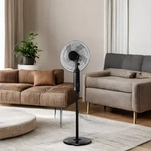 Ventilateur de support industriel électrique Offre Spéciale de 18 pouces pour le contrôle extérieur de piédestal de bureau à la maison d'école pour l'hôtel de garage fait en plastique