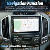 Autoradio stéréo avec écran IPS 1280x800, 128 Go, AI Voice CarPlay, navigation GPS, lecteur multimédia USB pour Haval H9 2014-2020