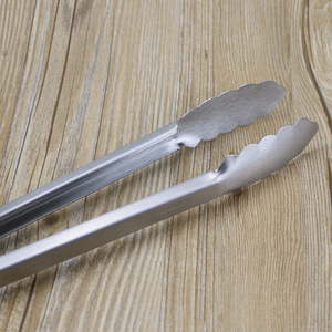 Suministro transfronterizo: Pinzas para barbacoa de acero inoxidable, pinzas para pan, pinzas para alimentos, utensilios de cocina - Product Image 3