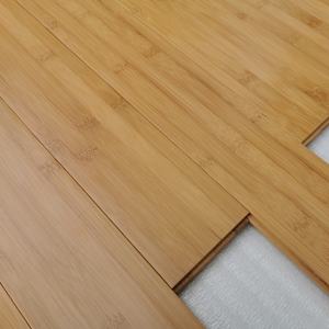 Plancher en bambou pour intérieur résidentiel, durable, solide, <span class=keywords><strong>horizontal</strong></span>, système de clic, 15 à 17 mm, finition UV, couleur carbonisée, durée de vie - Product Image 2
